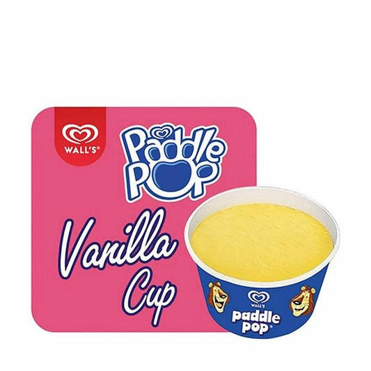 WALL'S PADDLE POP VANILLA ICE CREAM CUP 60ML