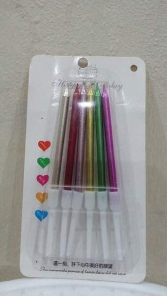 LOCAL BIRTHDAY CAKE CANDLES PACKET (SMALL)