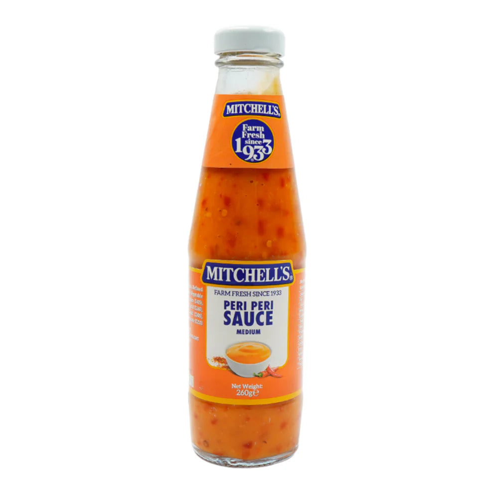 (MITCHELL'S)PERI PERI SAUCE 260GM MEDIUM (B)