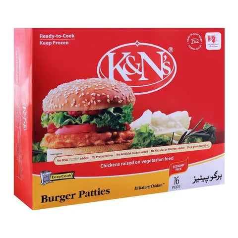 BURGER PATTYS 1070G 16 PCS E.P