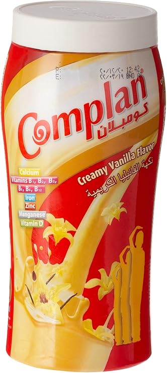 COMPLAN CREAMY VANILLA 400GM JAR
