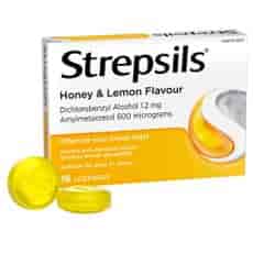 RECKITT STREPSILS HERBAL (HONEY & LEMON)