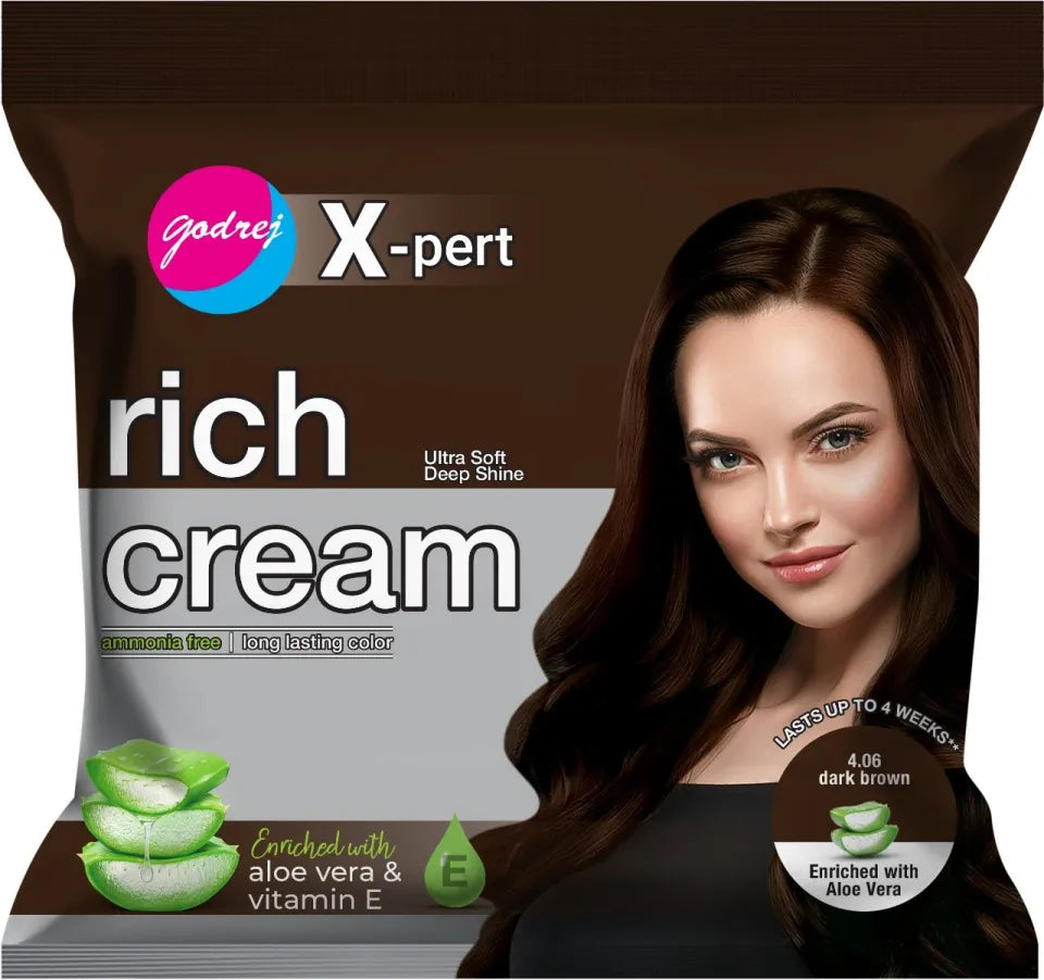 GODREJ X-PERT RICH CREAM ULTRA SORT DEEP SHINE HAI