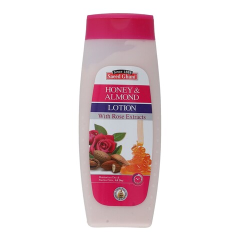 SAEED GHANI HONEY & ALMOND LOTION WITH ROSE EXTRAC