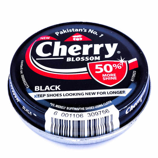 RECKITT CHERRY BLOSSOM SHOE POLISH (BLACK) 42ML