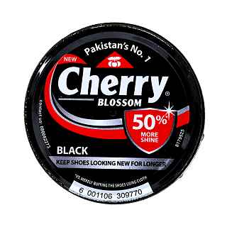 RECKITT CHERRY BLOSSOM SHOE POLISH (BLACK) 90ML