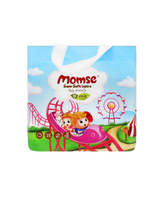 (MOMSE)PAMPER BABY PANT MED (32pc)