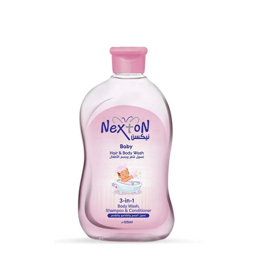 NEXTON BABY HAIR & BODY WASH 125ML