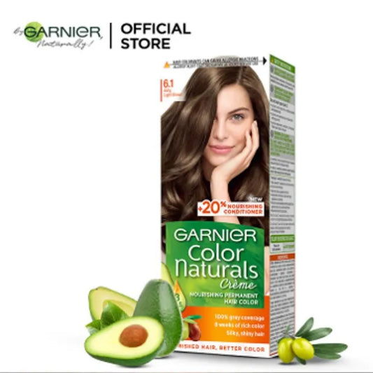GARNIER CN CREME 6.1 ASHY LIGHT BROWN