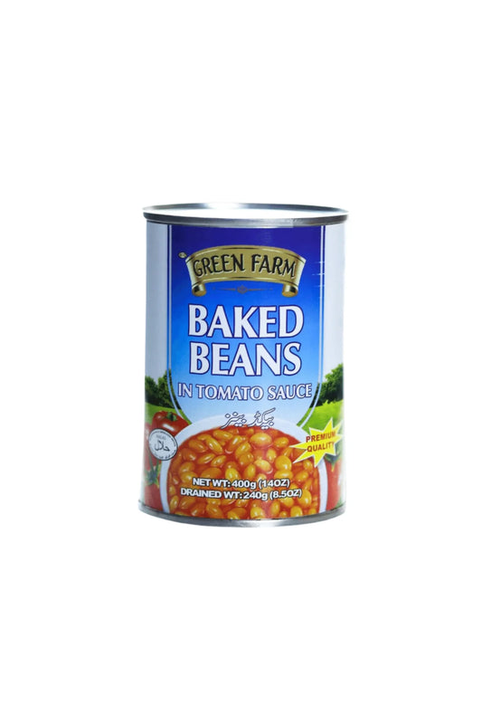 GREEN FARM BAKED BEANS (IN TOMATO SAUCE) 400GM