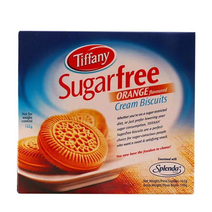 SPLENDA TIFFANY SUGAR FREE ORANGE CREAM BISCUIT