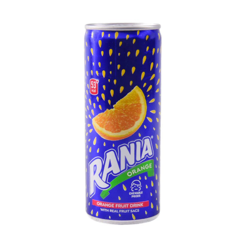 IMPORTED RANIA ORANGE JUICE CAAN