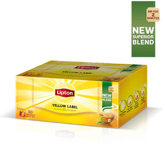 LIPTON YELLOW LABEL TEA BAGS 50PC