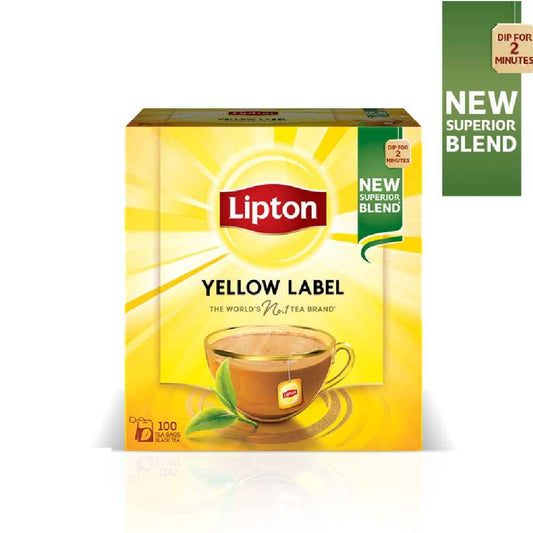 LIPTON YELLOW LABEL TEA BAGS 100PCS