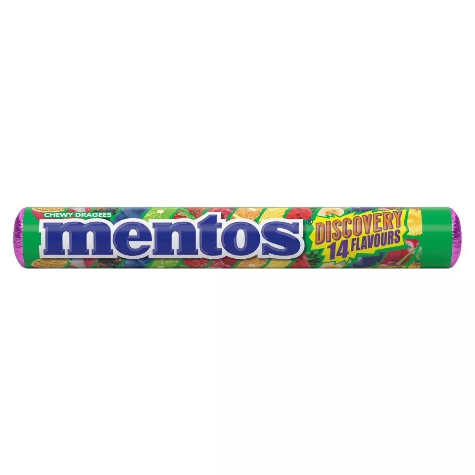 IMP MENTOS DISCOVERY 14 FLAVOR CHEWY DRAGEES