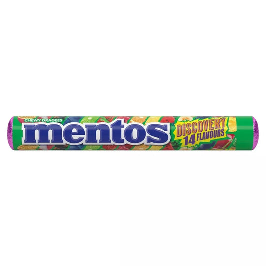IMP MENTOS DISCOVERY 14 FLAVOR CHEWY DRAGEES