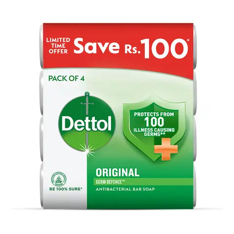 RECKITT DETTOL ORIGINAL SOAP (4 IN 1)