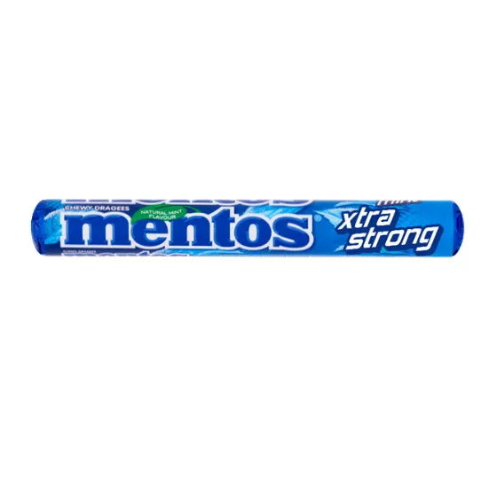 IMP MENTOS XTRA STRONG CHEWY DRAGEES ALL FWL