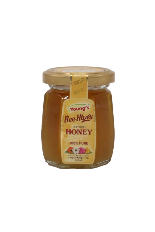 YOUNG'S BEE HIVES HONEY 125GM
