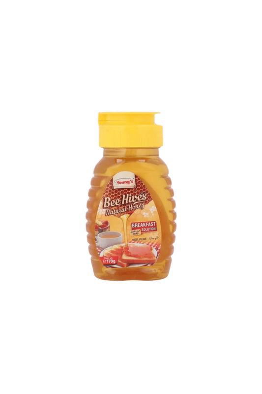 YOUNG'S BEE HIVES NATURAL HONEY 170GM