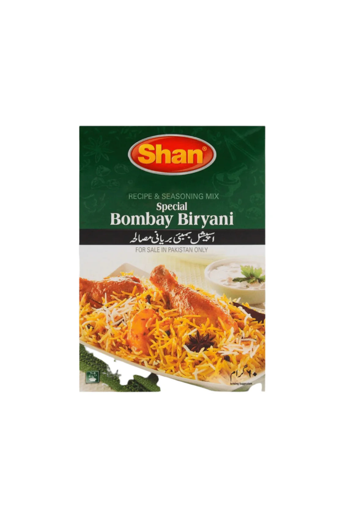 SHAN BOMBAY BIRYANI MASALAH (60+5 GM)