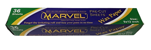 MARVEL RAINBOW BAKING PAPER 36-SHEETS (9X12 INCH)