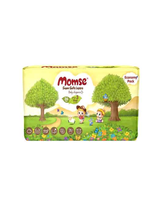 (MOMSE)PAMPER ECONOMY PACK MED (36pc)
