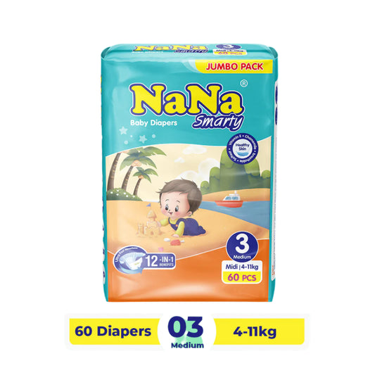 ( NANA ) PAMPER JUMBO MEDIUM(3) 60PC