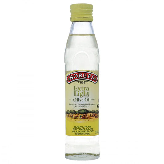 BORGES EXTRA LIGHT OLIVE OIL 250ML