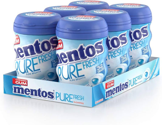 MENTOS PURE FRESH CHEWING GUM 9 PCS
