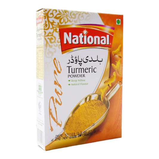 (NATIONAL) TURMERIC PODWER 50GM BOX