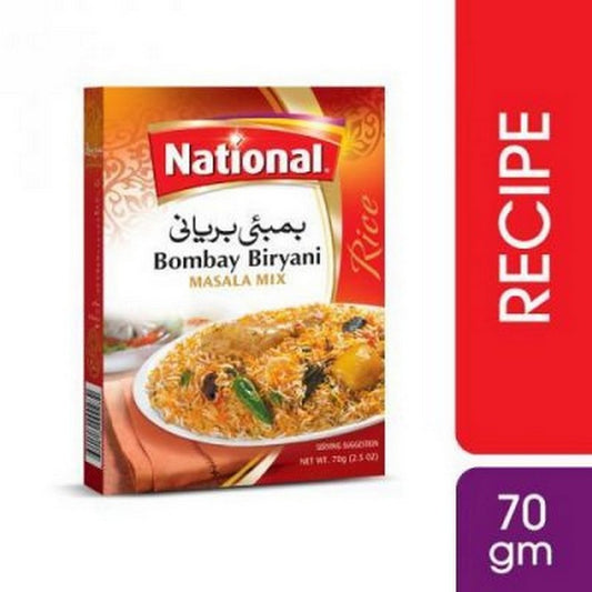 (NATIONAL) BOMBAY BIRYANI MASALA 70GM BOX