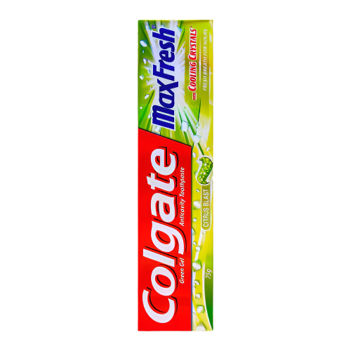 COLGAT-PALM. COLGATE MAX FRESH 75GM (GREEN)