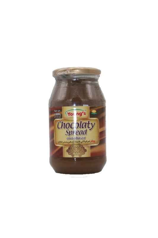 YOUNG'S CHOCOLATY SPREAD COCOA BASED 600GM