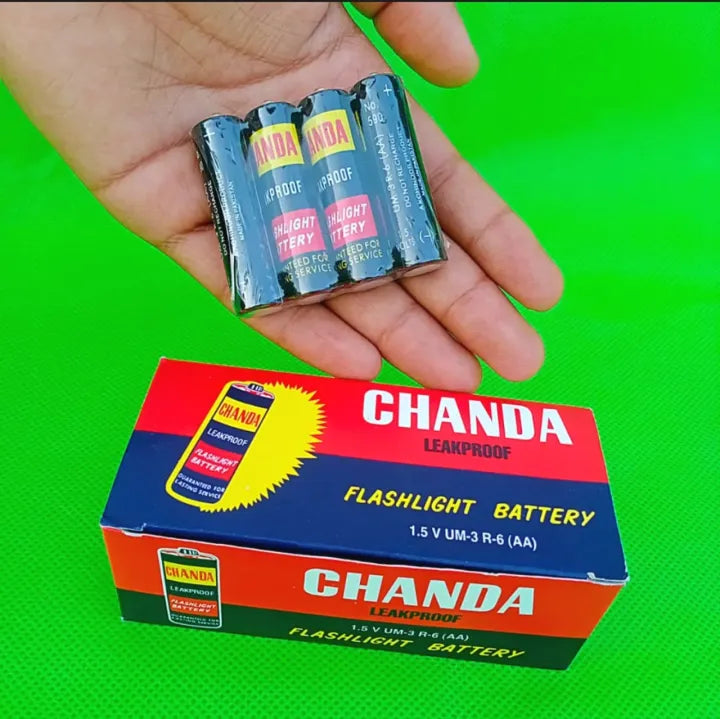 CHANDA LEAKPROOF FLASHLIGHT BATTERY CLOCK CELL