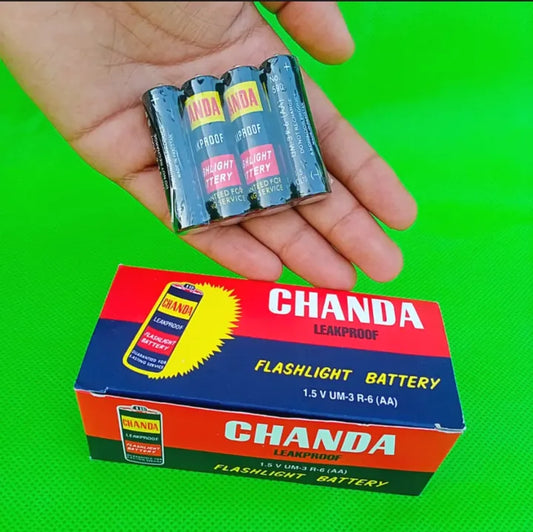 CHANDA LEAKPROOF FLASHLIGHT BATTERY CLOCK CELL