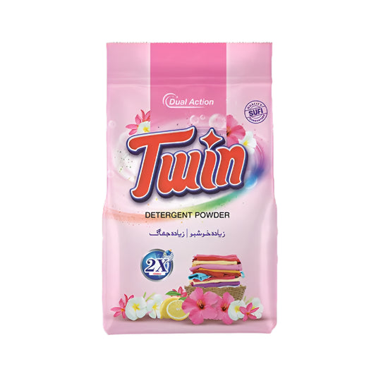 (SUFI) TWIN DETERGENT PODWER 500GM 2X