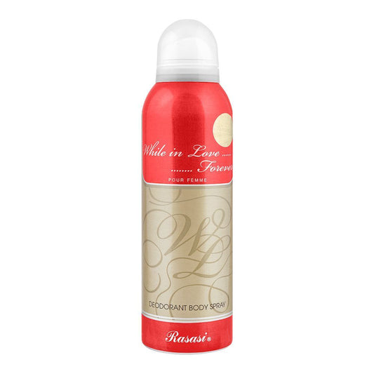 RASASI WHITE IN LOVE BODY SPRAY 200ML