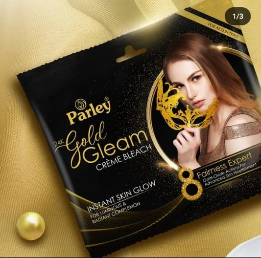 PARLEY 24K GOLD GLEAM CREME BLEACH 28GM