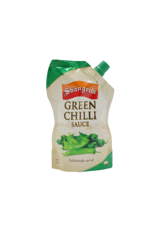 SHANGRILA GREEN CHILLI SAUCE MINI PACK 210G