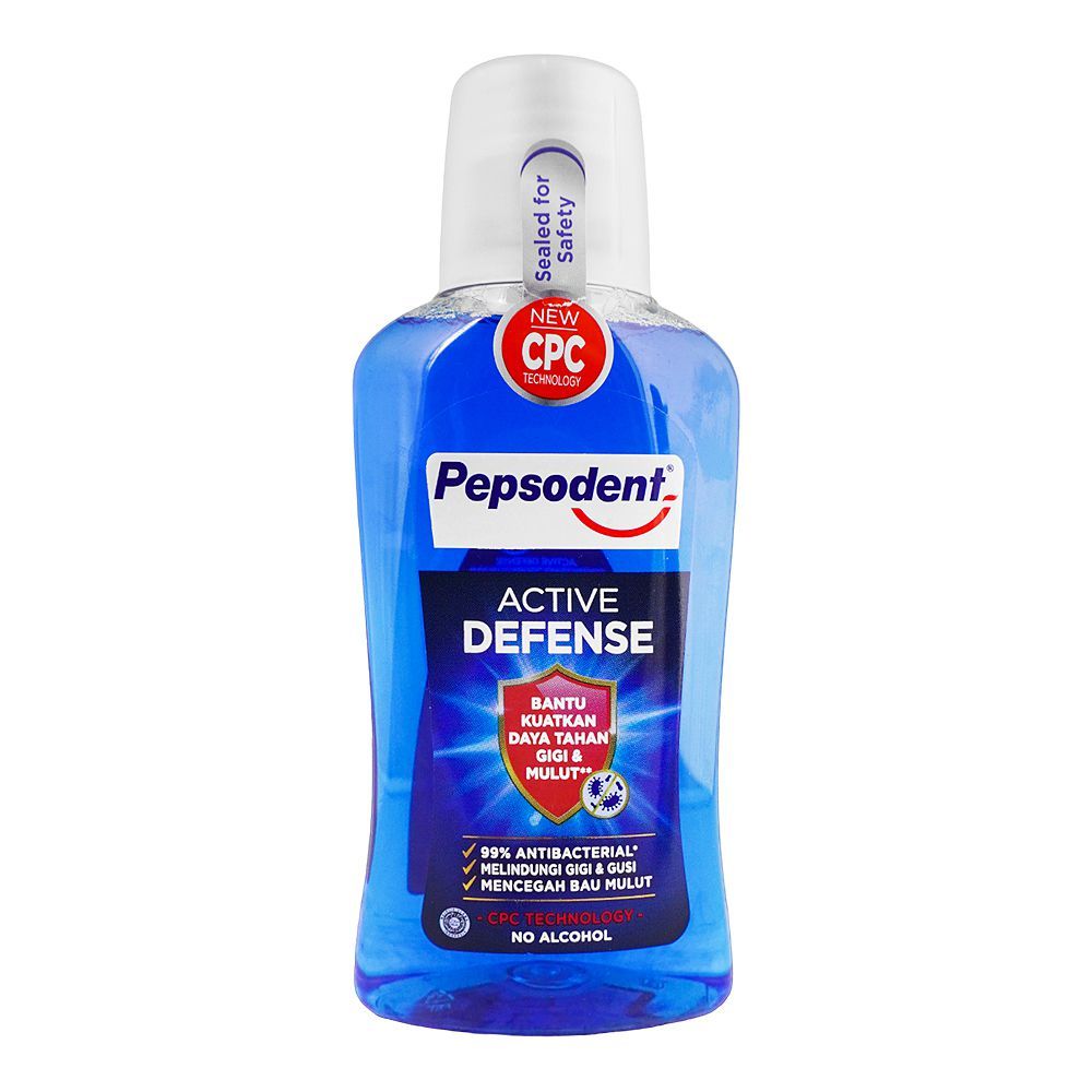 UNILEVER PEPSODENT ACTIVE DEFENSE MOUTH WASH 300ML