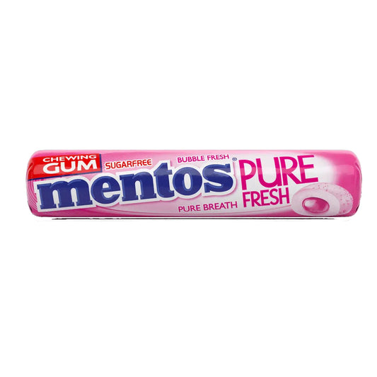 MENTOS PURE FRESH BUBBLE FRESH CHEWING GUM 9 PCS