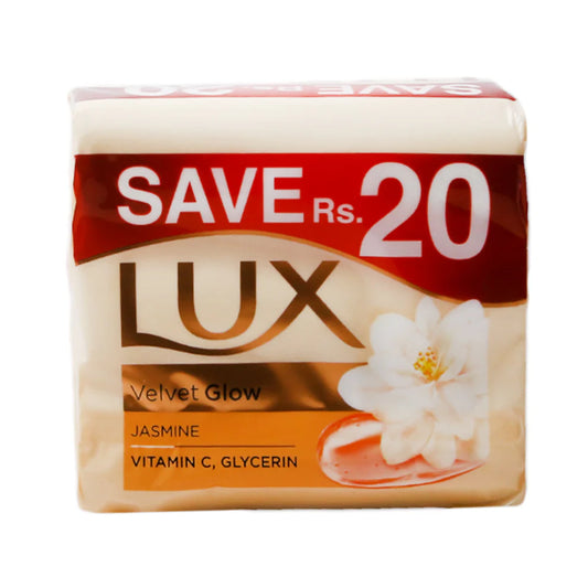 UNILEVER LUX SOAP (VELVET GLOW JASMINE) 4 IN 1