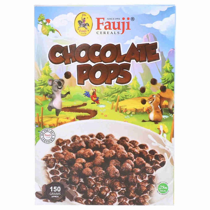 (FAUJI) CHOCOLATES CORN POPS 150GM
