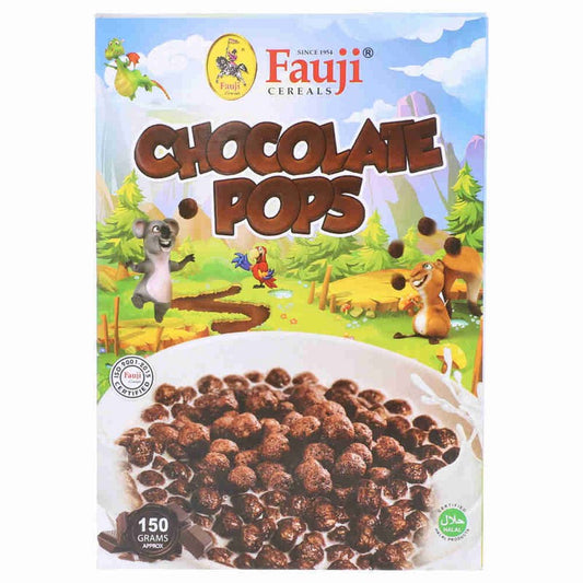 (FAUJI) CHOCOLATES CORN POPS 150GM
