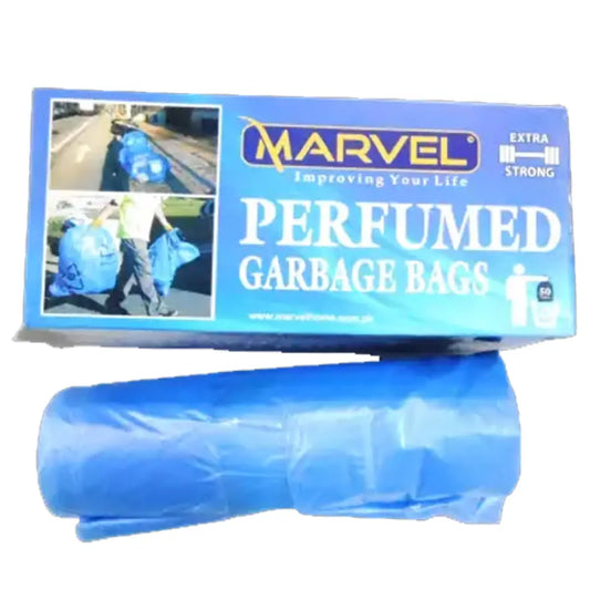 MARVEL PERFUMED GARBAGE BAGS (ATLANTIC BLUE) MEDIU