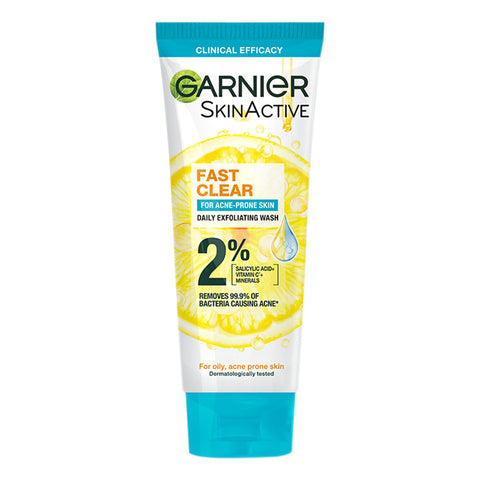 GARNIER S/A FAST CLEAR ACNE PRONE-SKIN FACE WASH 5