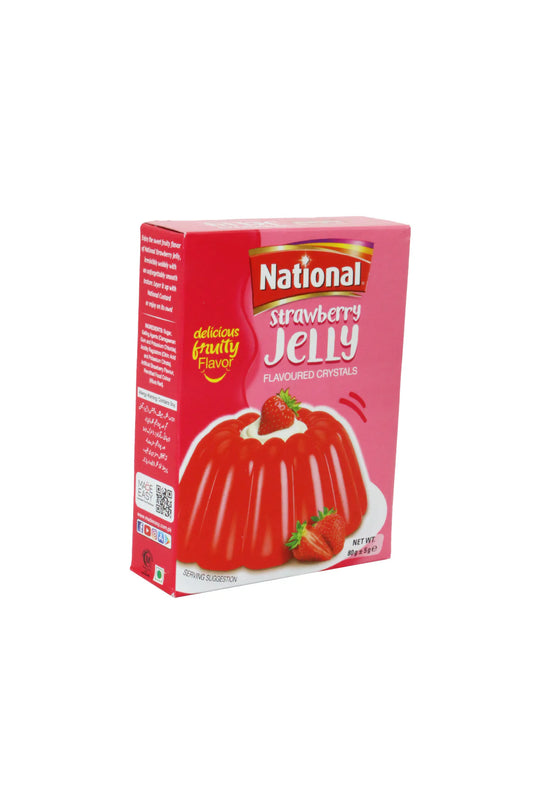(NATIONAL) STRAWBERRY JELLY 80GM