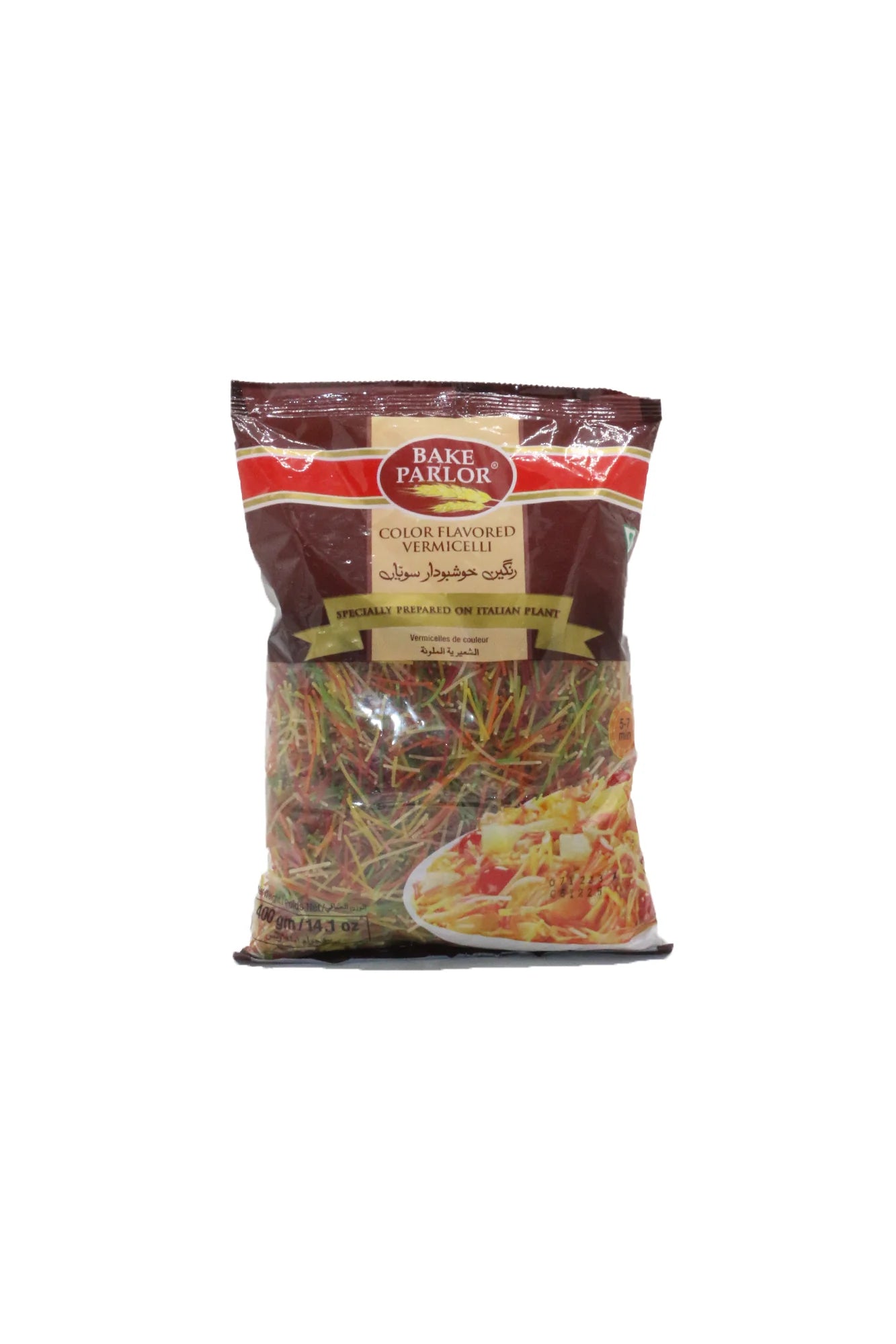 (BAKE PARLOR) COLOR VERMICELLI 400GM