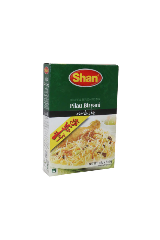 shan pilau biryani masala 80g
